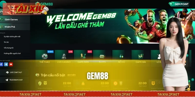GEM88 - Kho Trò Chơi Cá Cược Đa Dạng Bậc Nhất Khu Vực