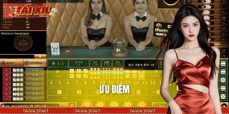 Những ưu điểm vượt trội khi tham gia đặt cược Tài Xỉu online